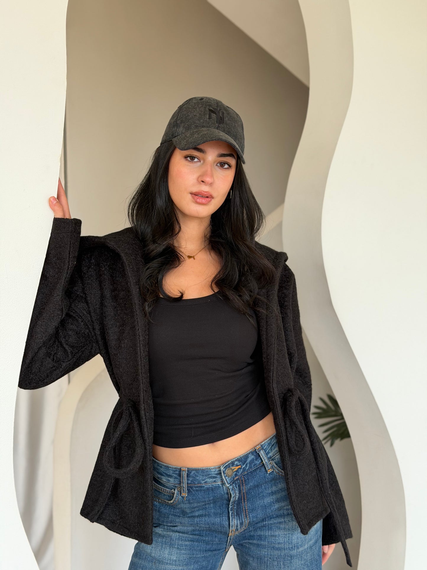 Frost Glow Jacket Black