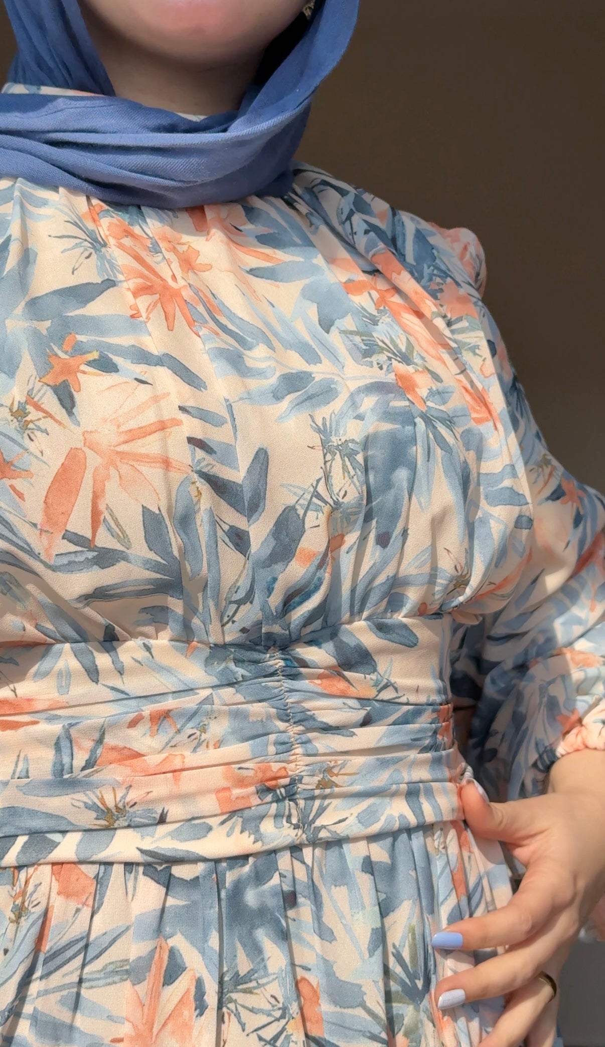 Princess dress baby blue