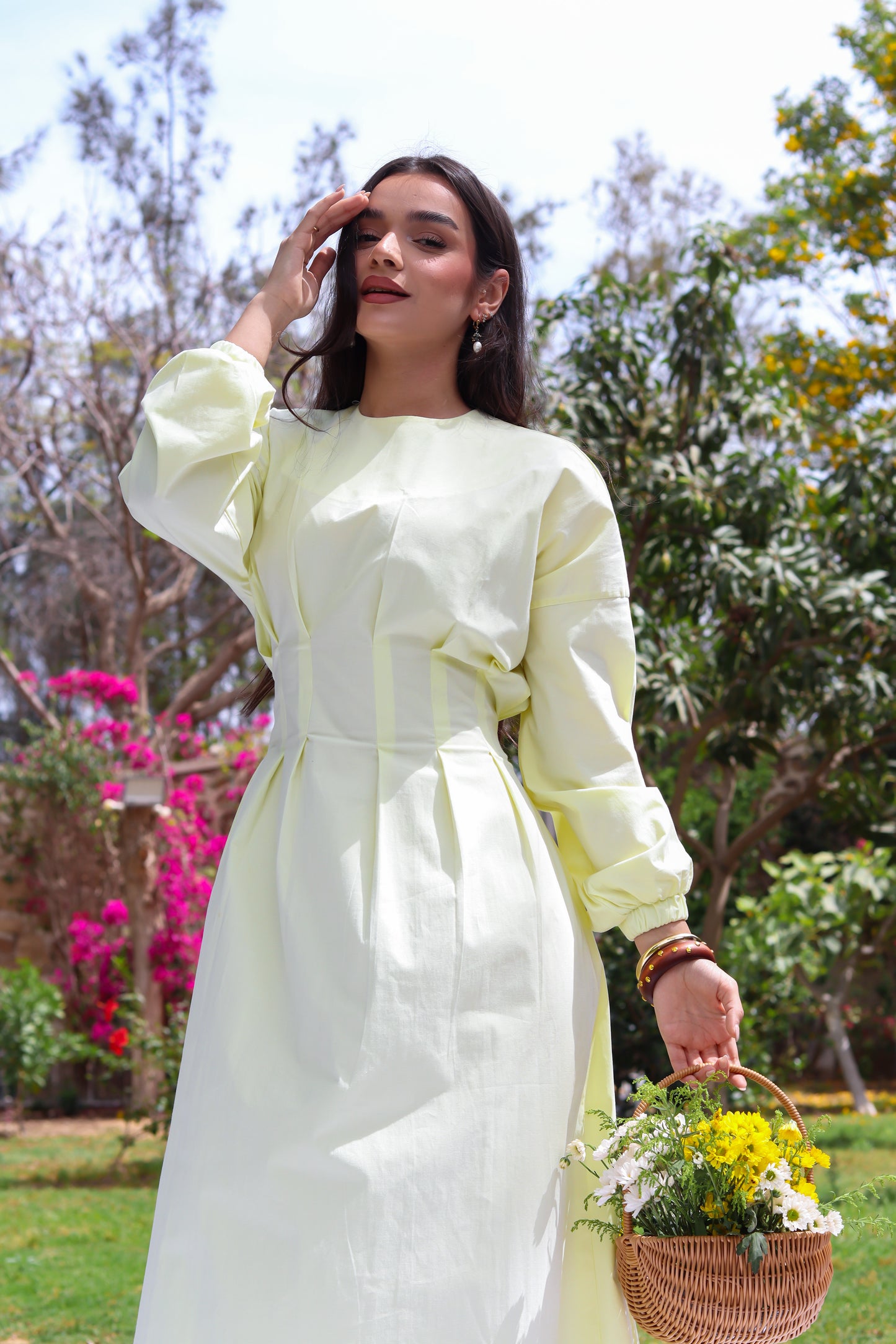 The Blossom Dress-Yellow