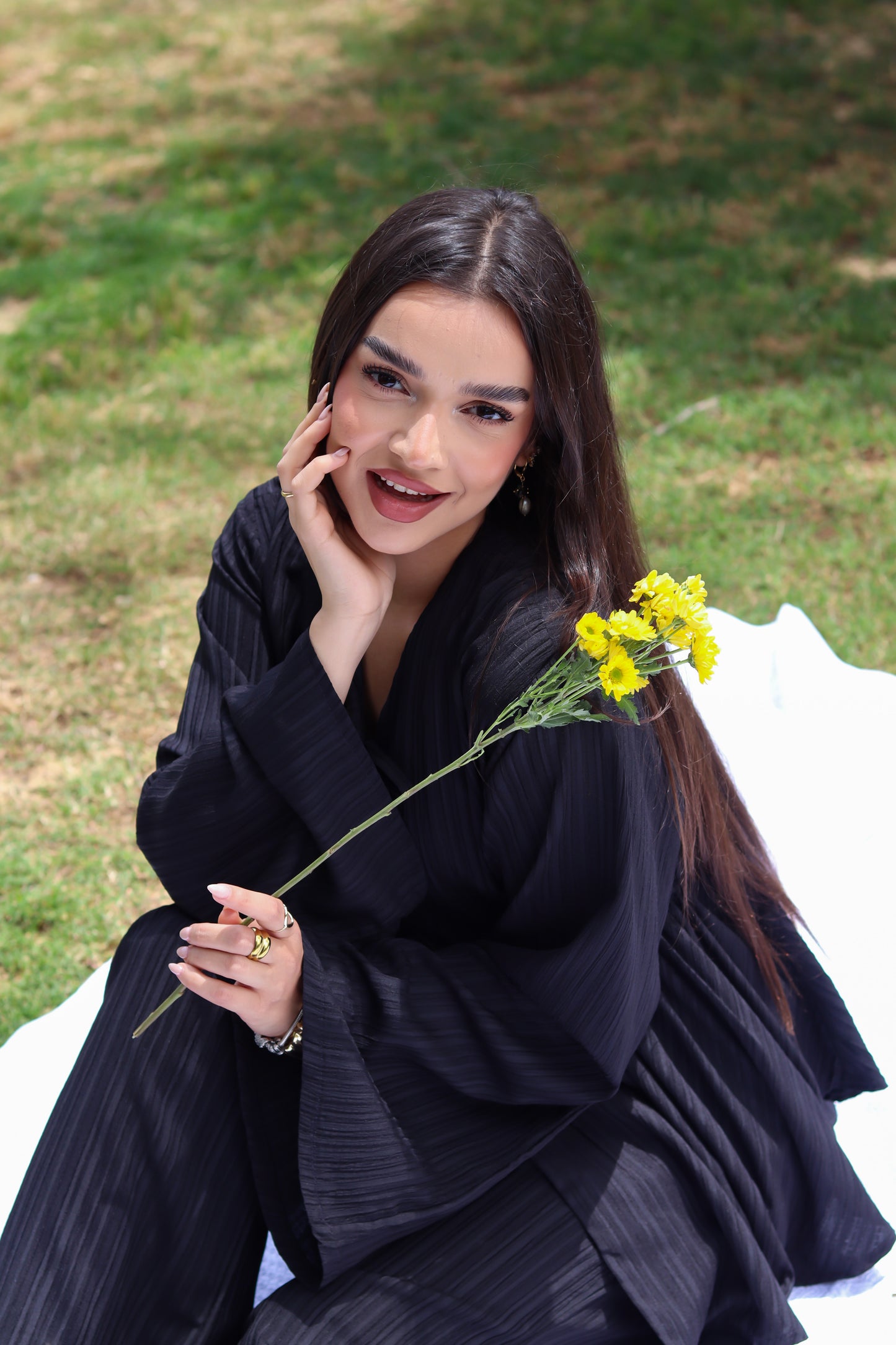 Amber breeze set Black