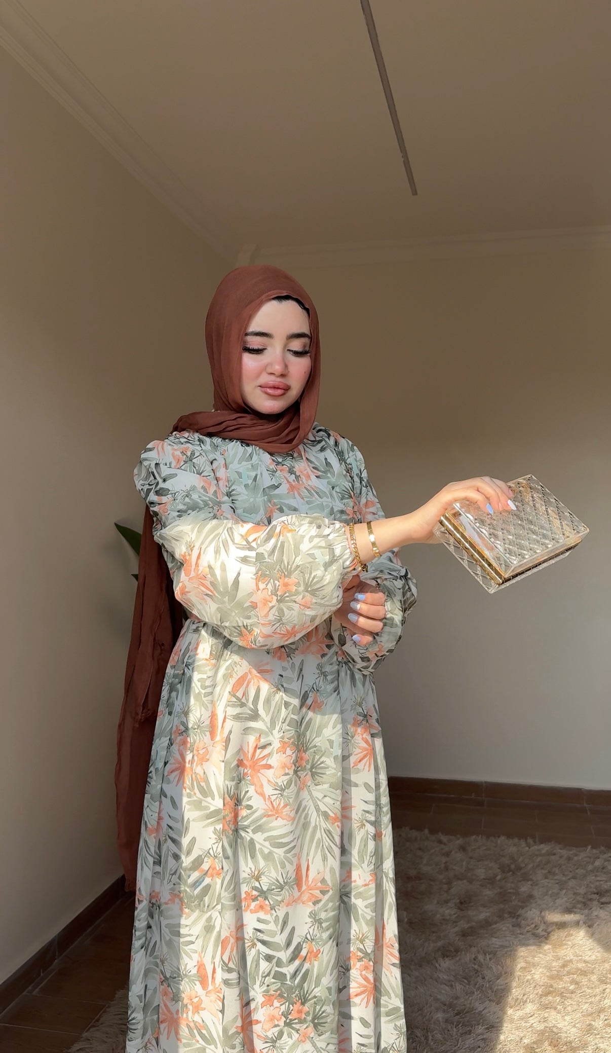 Princess dress mint green