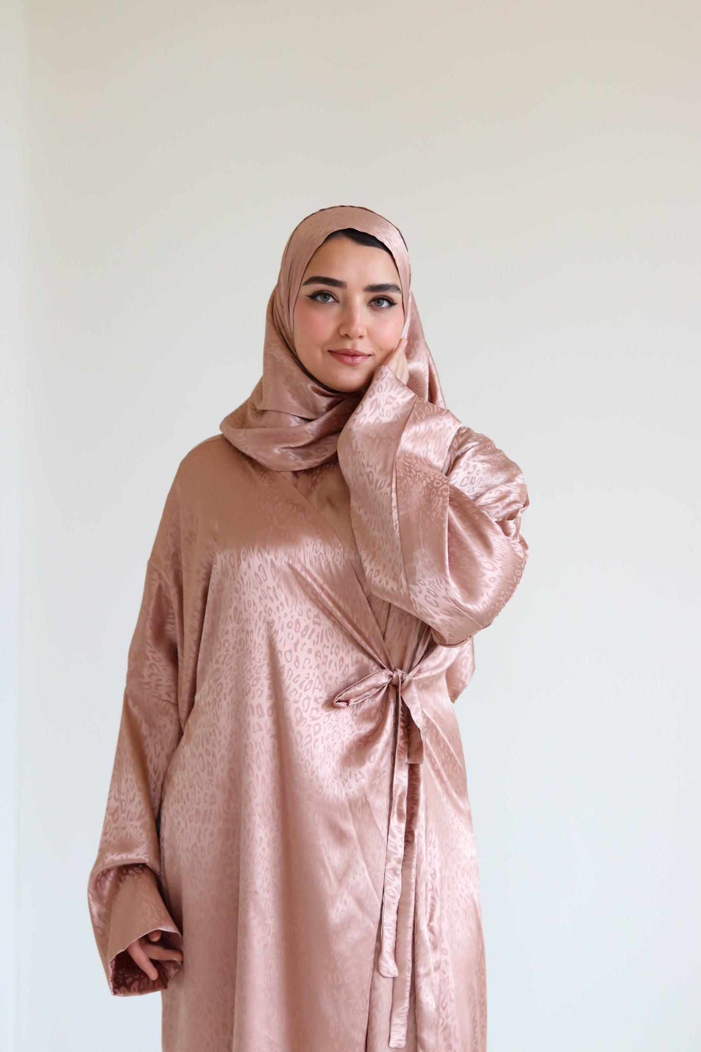 ROSE GOLD SATIN ISDAL
