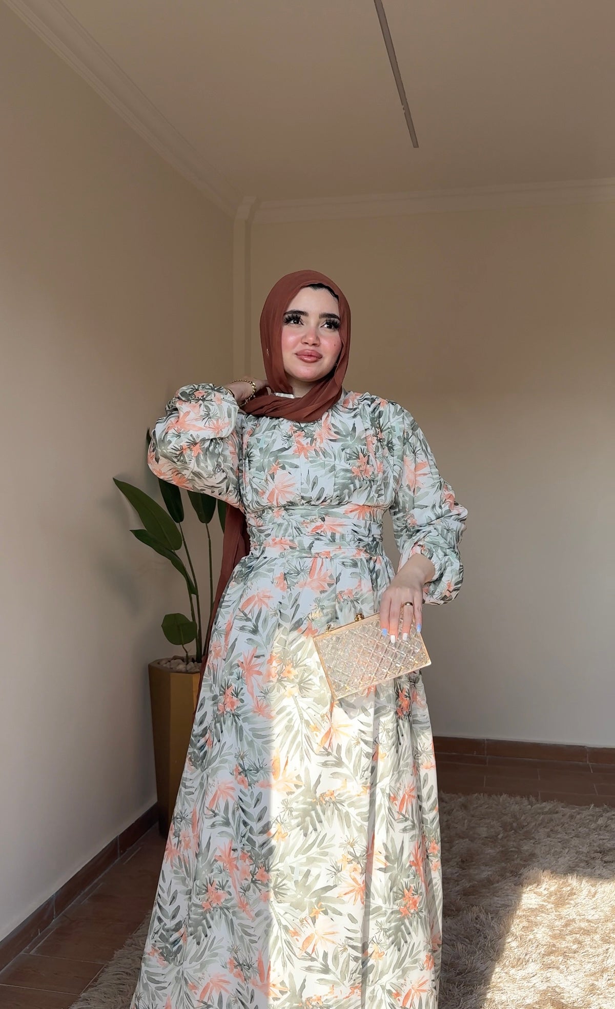 Princess dress mint green
