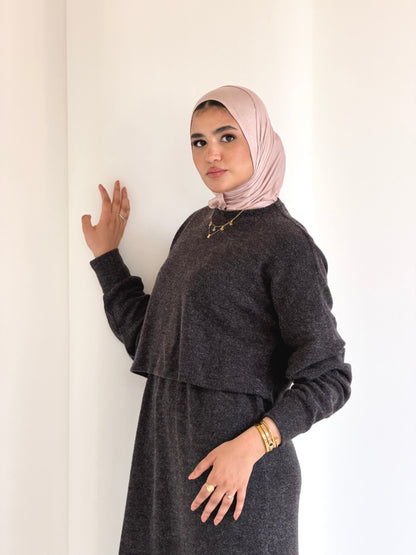 Haven Duo Set Dark Gray