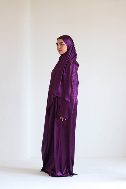 PURPLE SATIN ISDAL