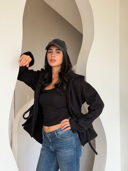 Frost Glow Jacket Black