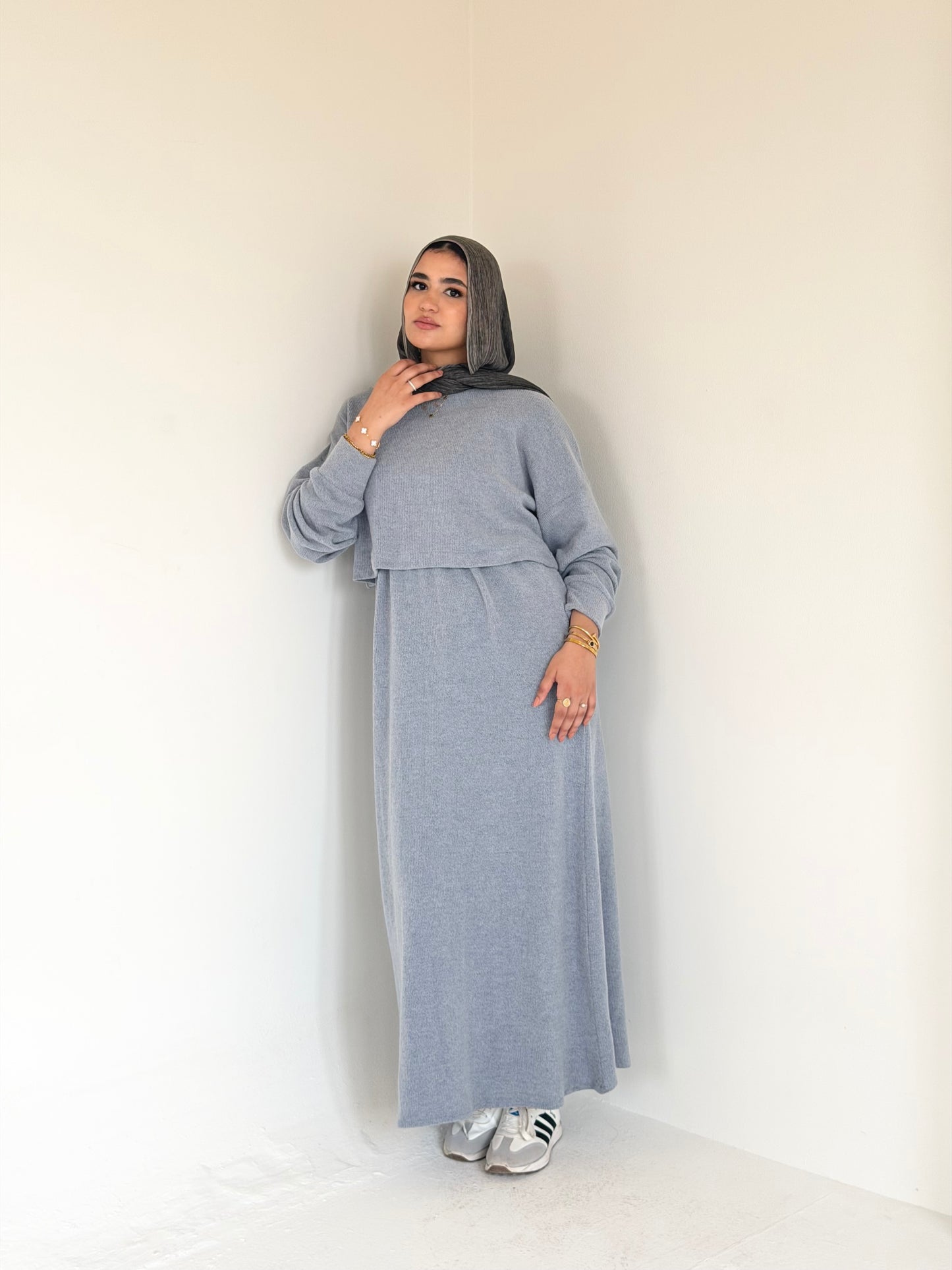 Haven Duo Set Light Gray