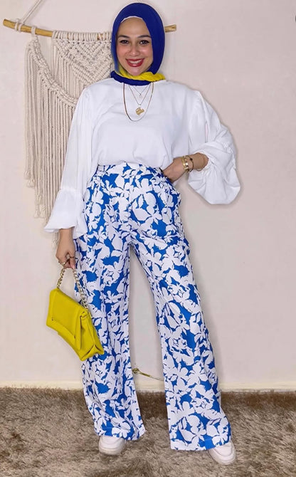 Printed pants