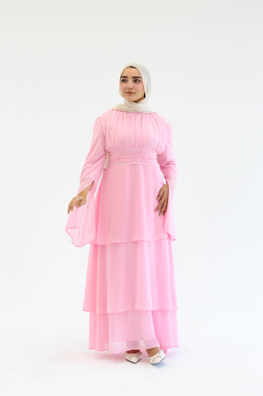 REEM DRESS IN PINK