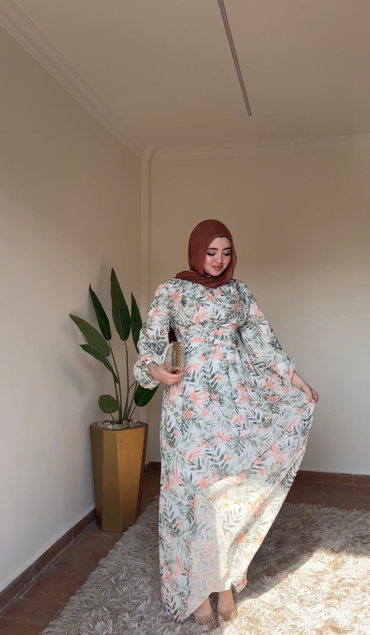 Princess dress mint green