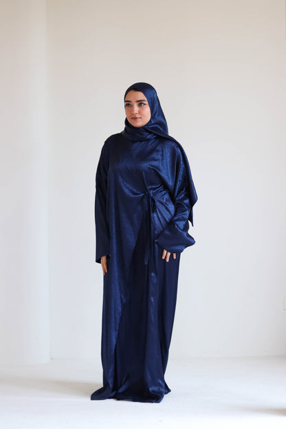 NAVY SATIN ISDAL