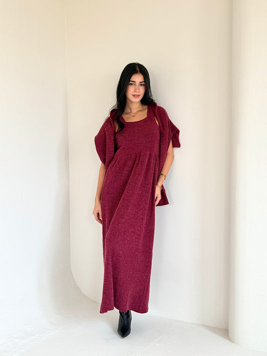 Haven Duo Set Burgundy