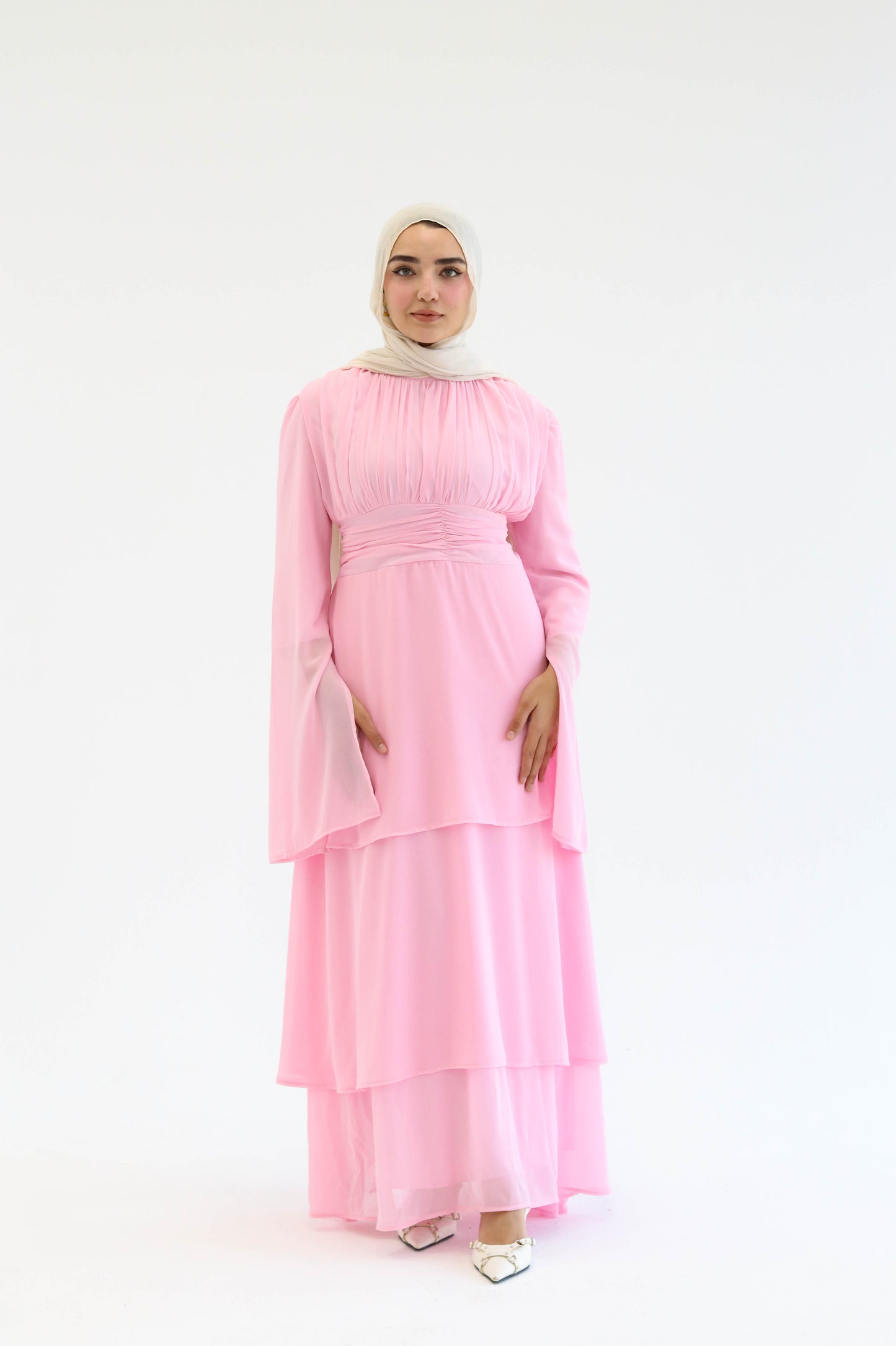 REEM DRESS IN PINK
