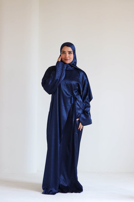NAVY SATIN ISDAL