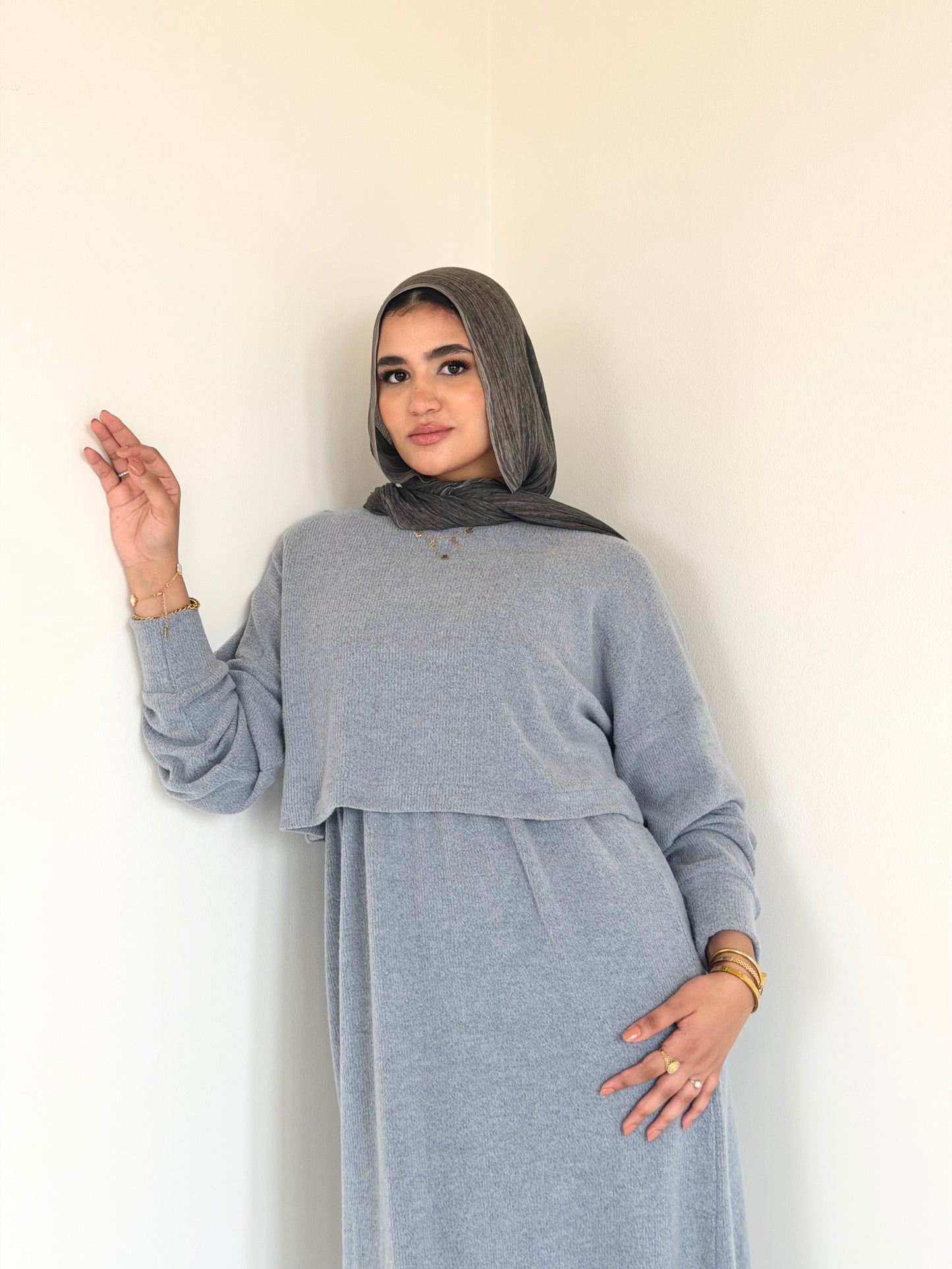 Haven Duo Set Light Gray