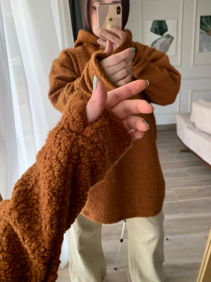 Fur hoodie