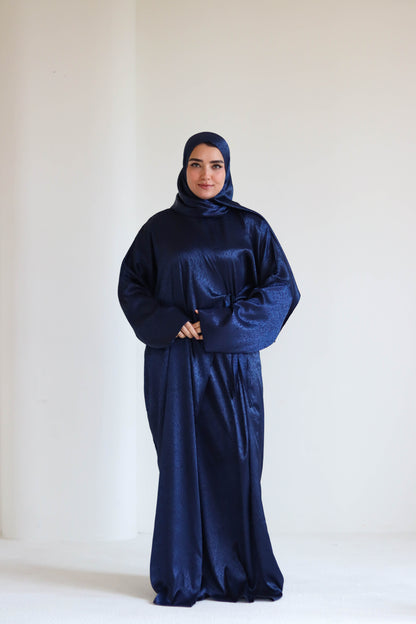 NAVY SATIN ISDAL