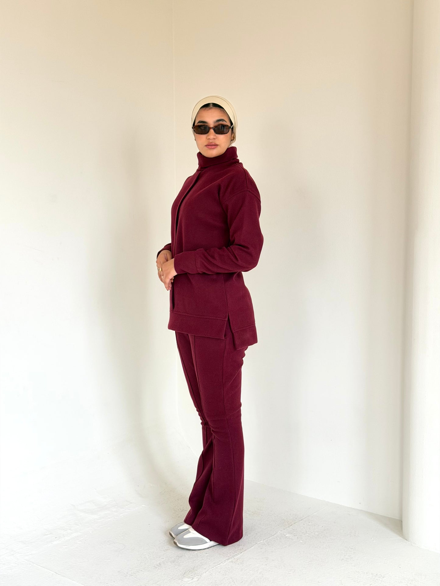 Charleston Cozy Set Maroon