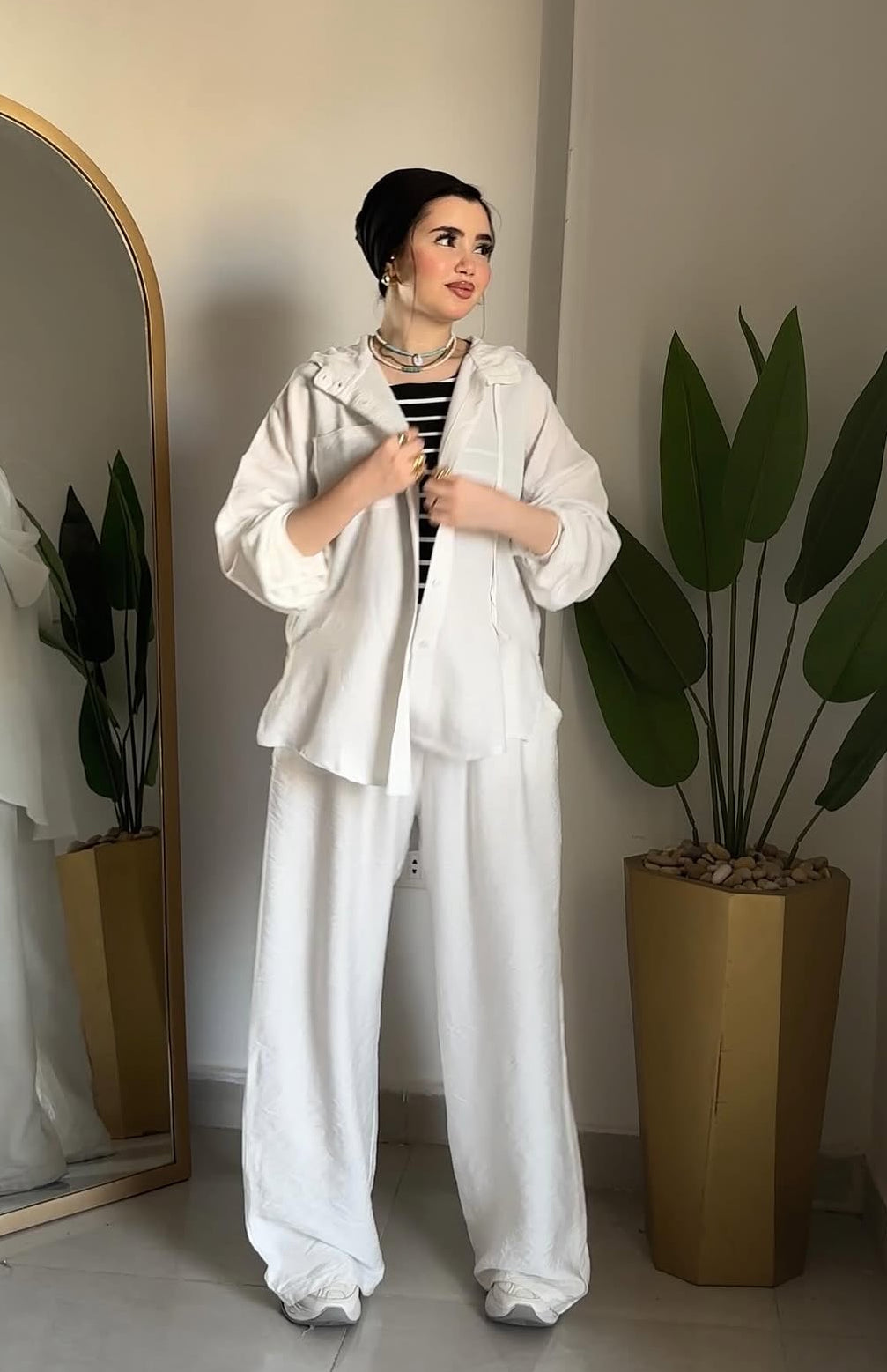 Linen chemiz