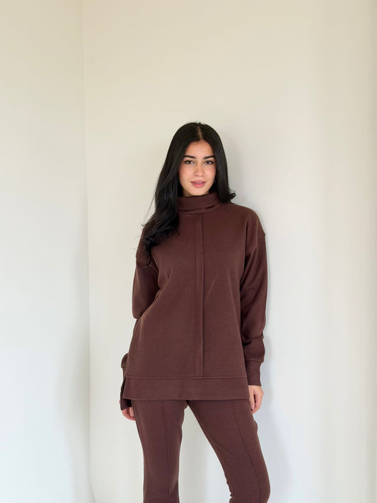 Charleston Cozy Set Brown