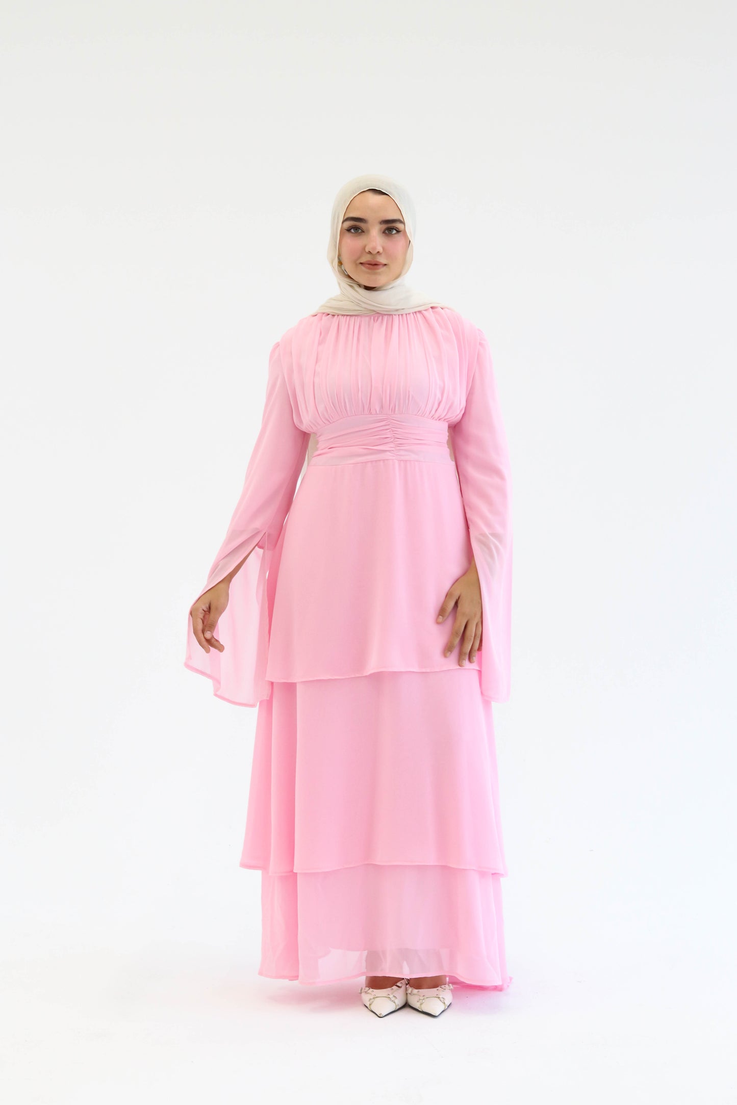 REEM DRESS IN PINK