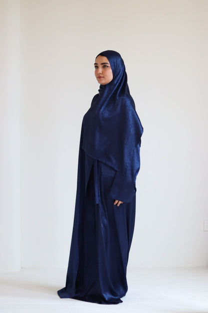 NAVY SATIN ISDAL