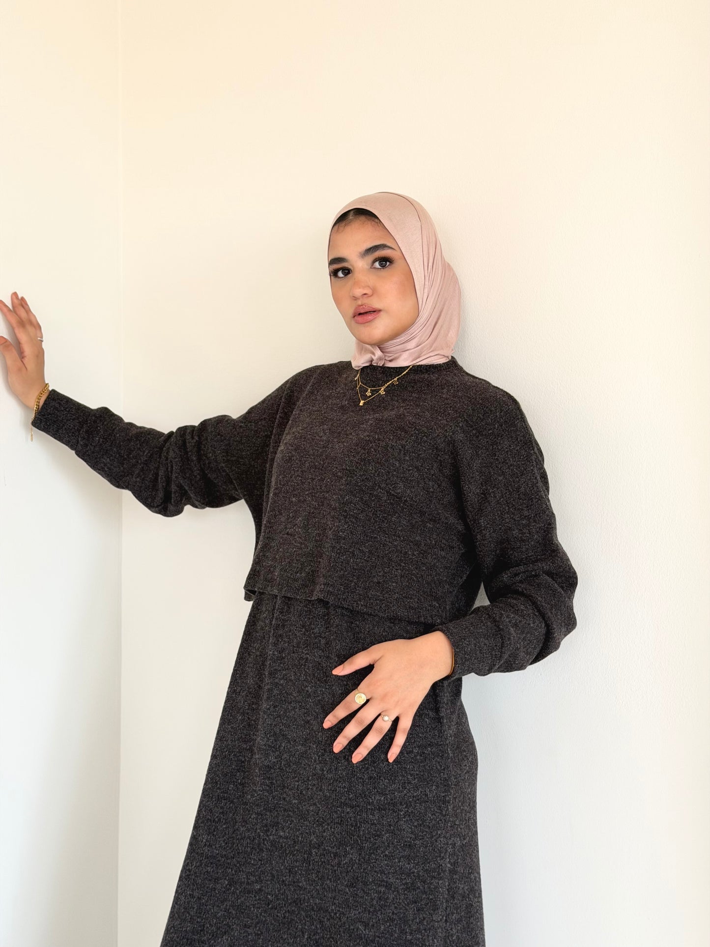 Haven Duo Set Dark Gray