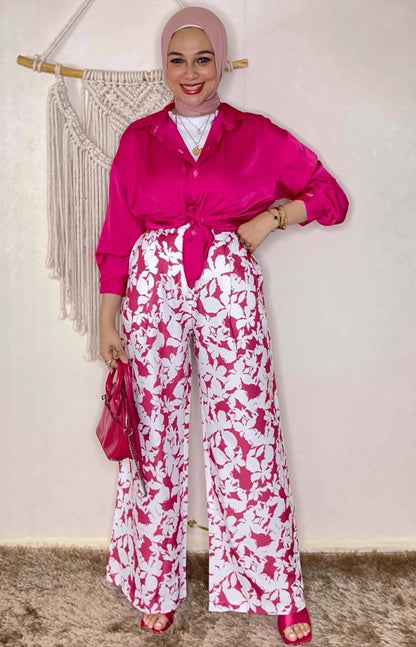 Printed pants