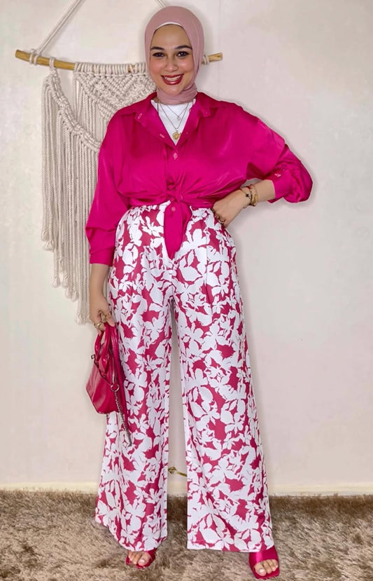 Printed pants