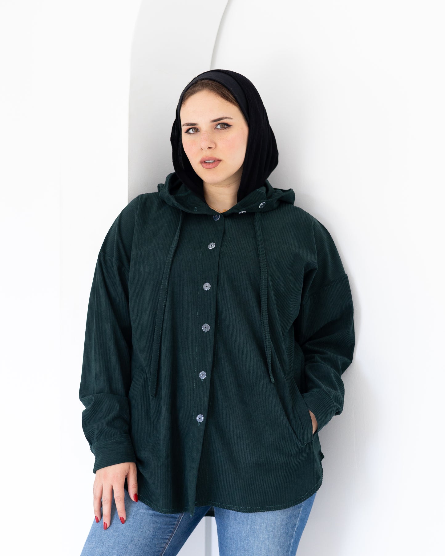 Emerald green shirt