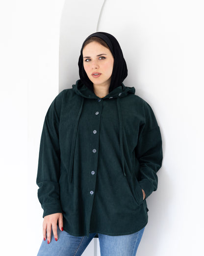 Emerald green shirt