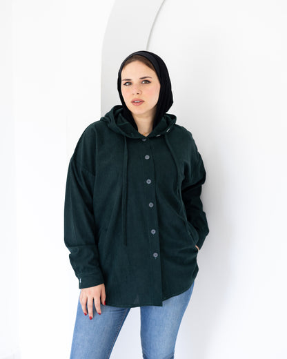 Emerald green shirt