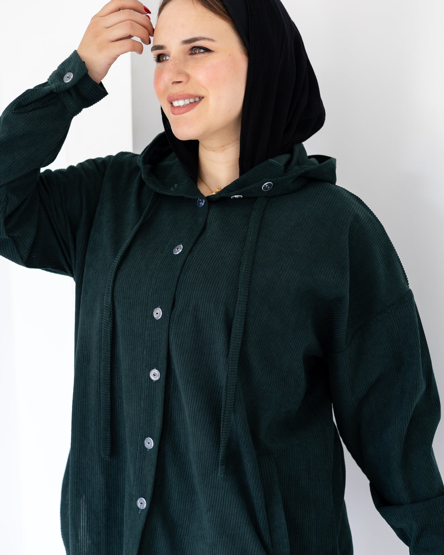 Emerald green shirt