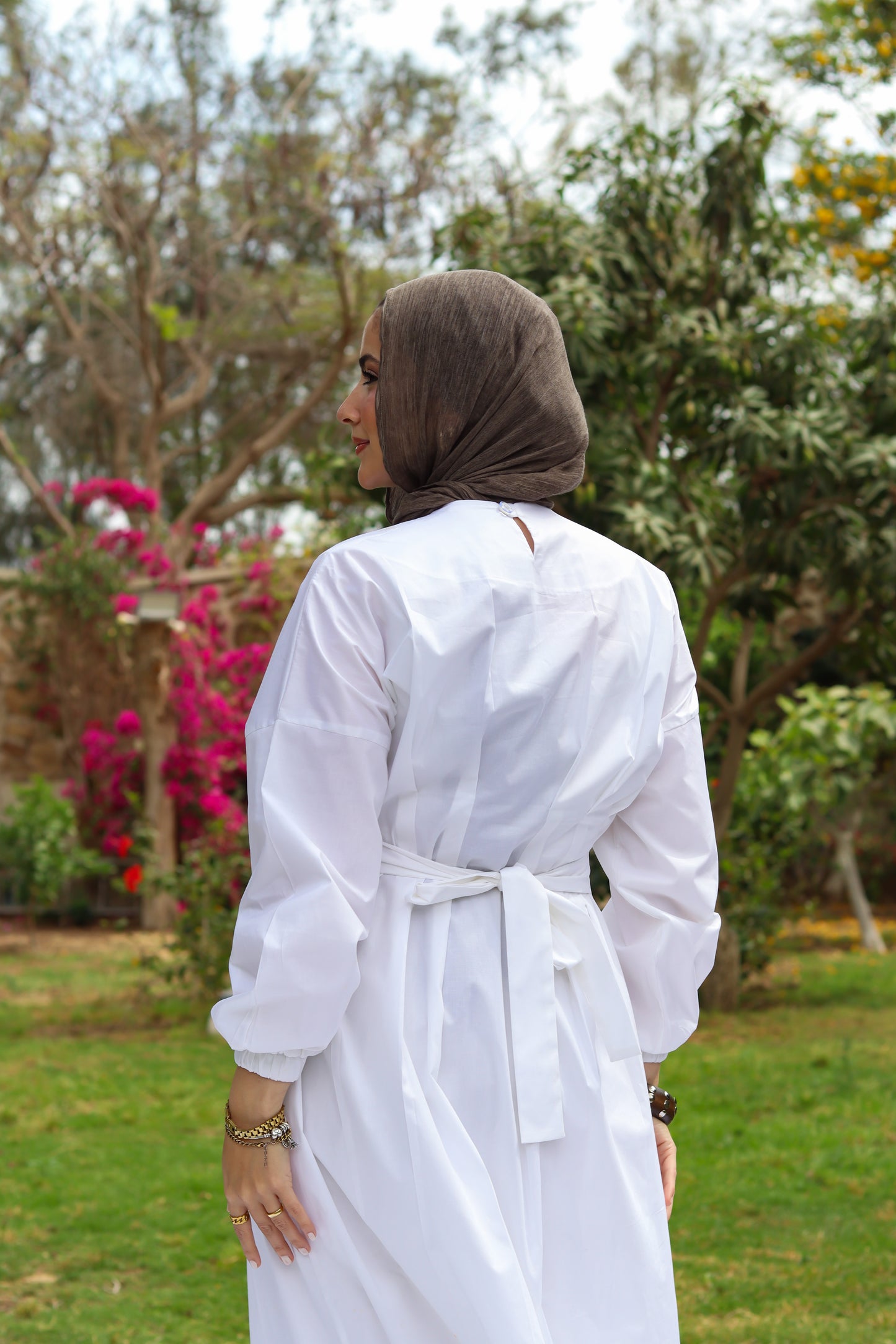 The Blossom Dress -White