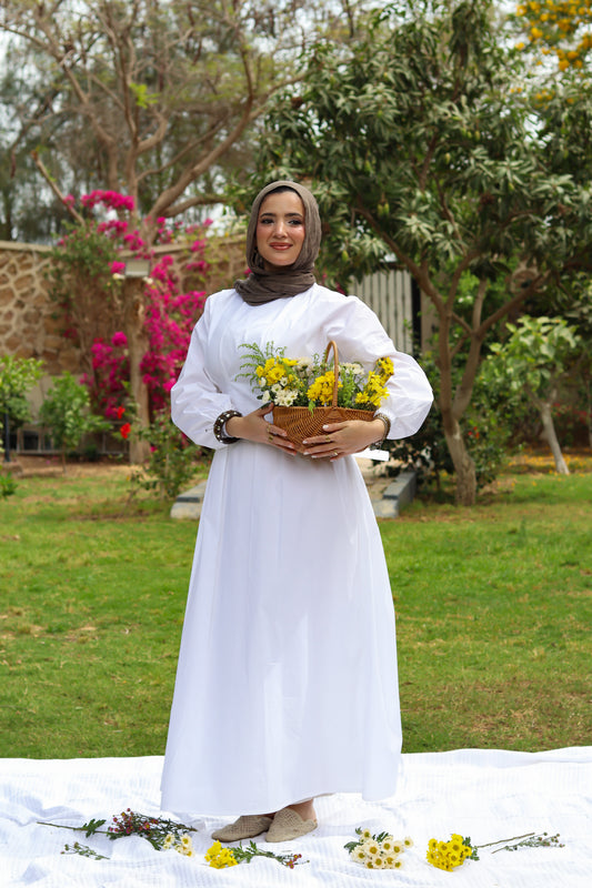 The Blossom Dress -White