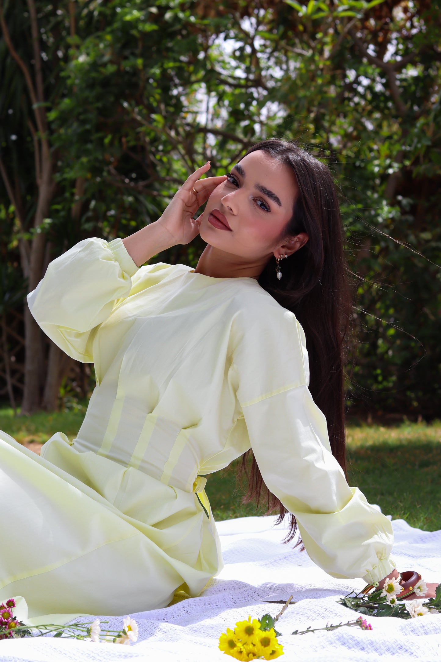 The Blossom Dress-Yellow