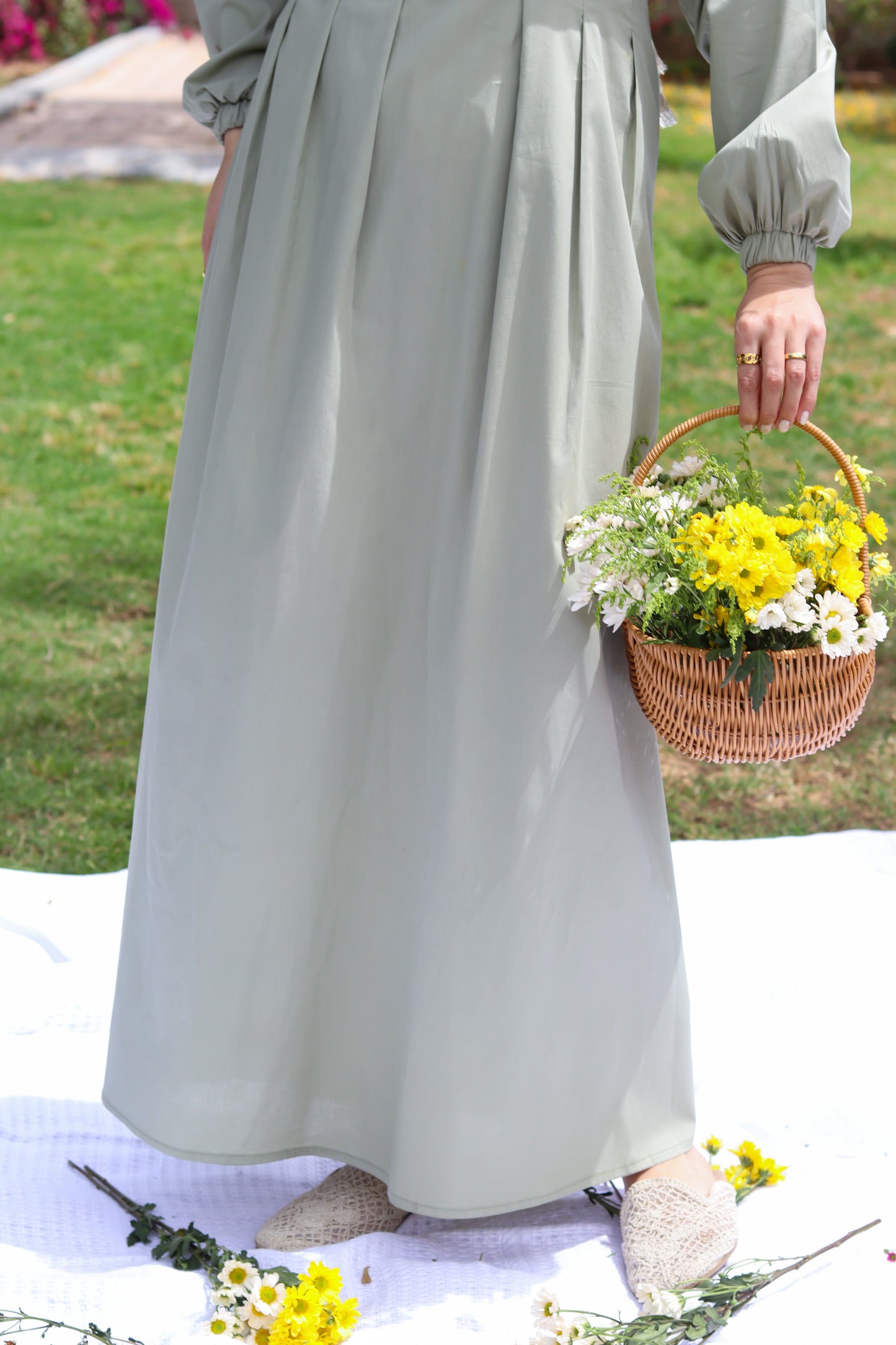 The Blossom Dress-Mint