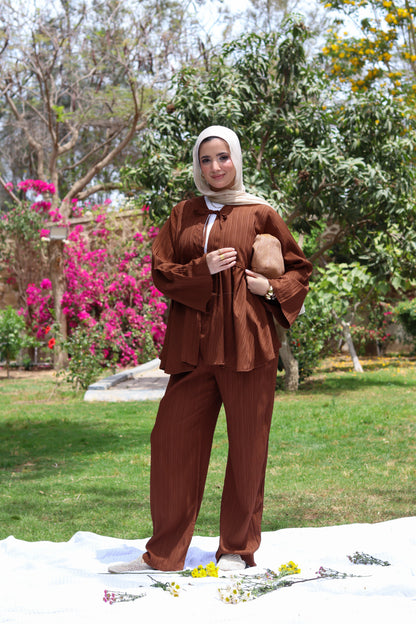 Amber breeze set-Brown
