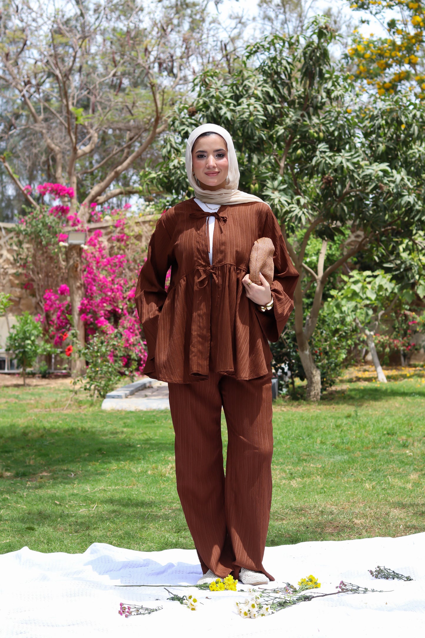 Amber breeze set-Brown