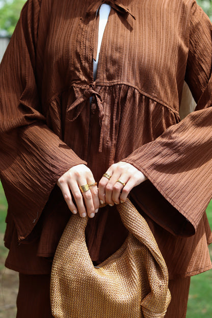 Amber breeze set-Brown