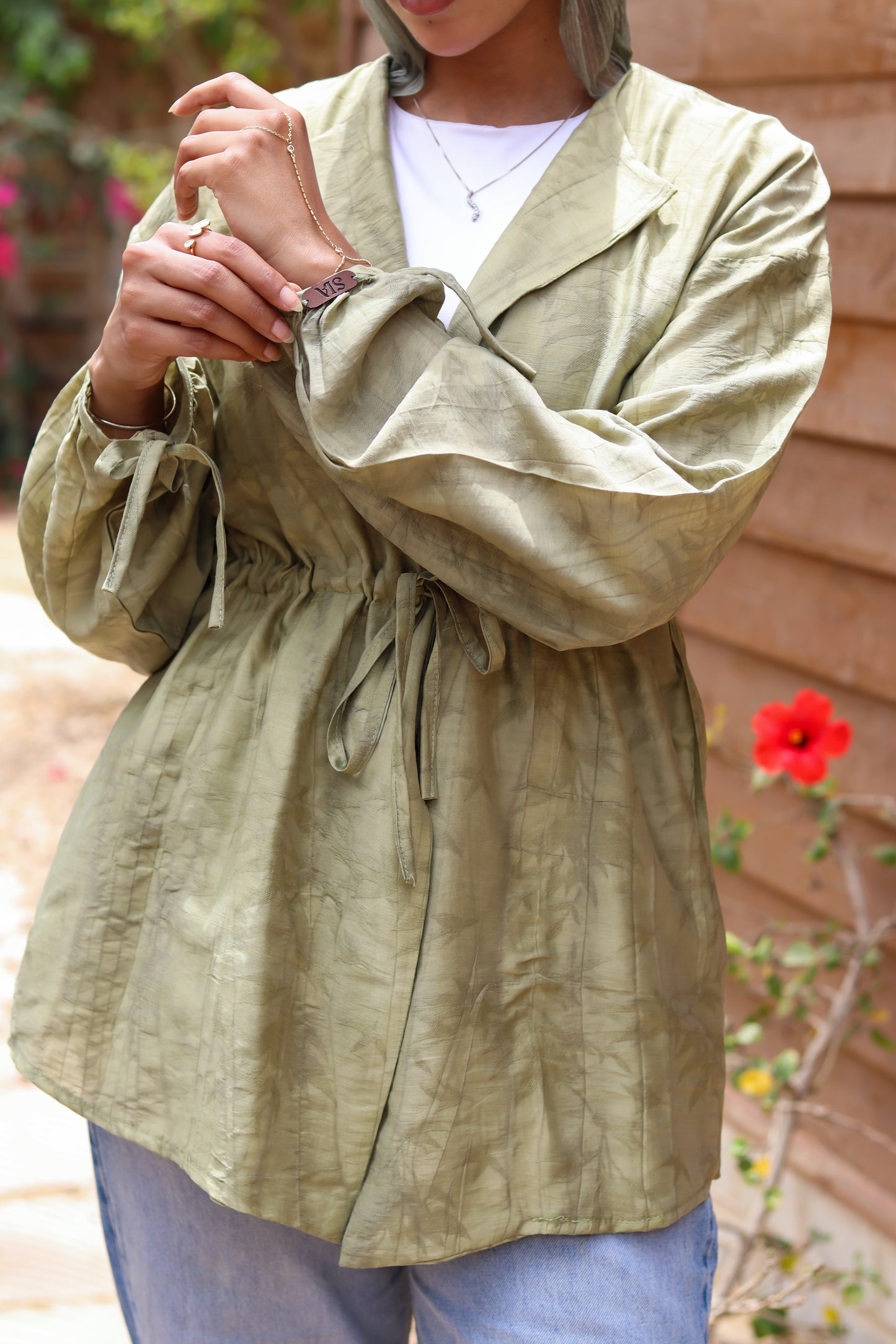 Sun-Kissed Blouse-Olive