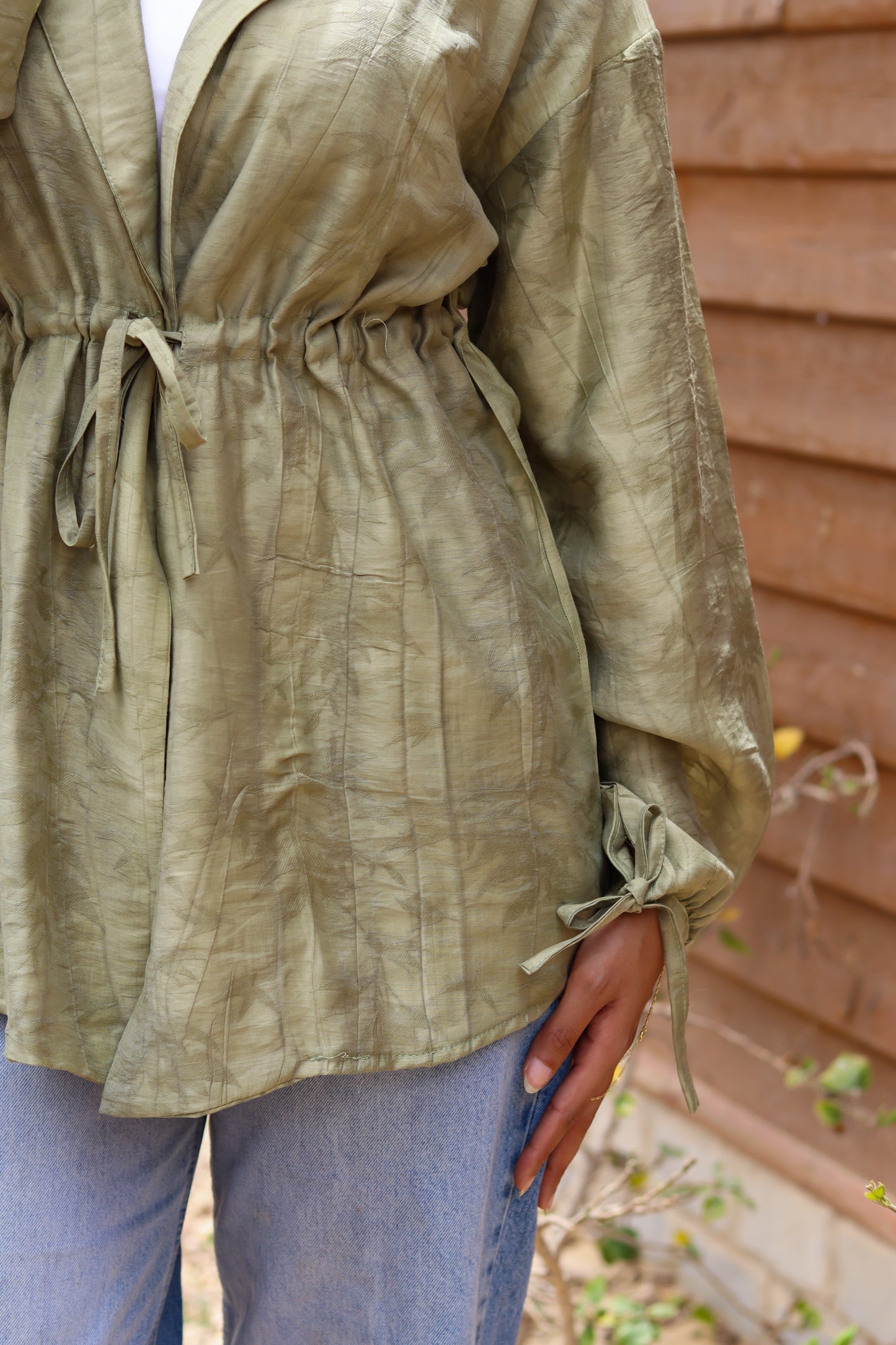 Sun-Kissed Blouse-Olive