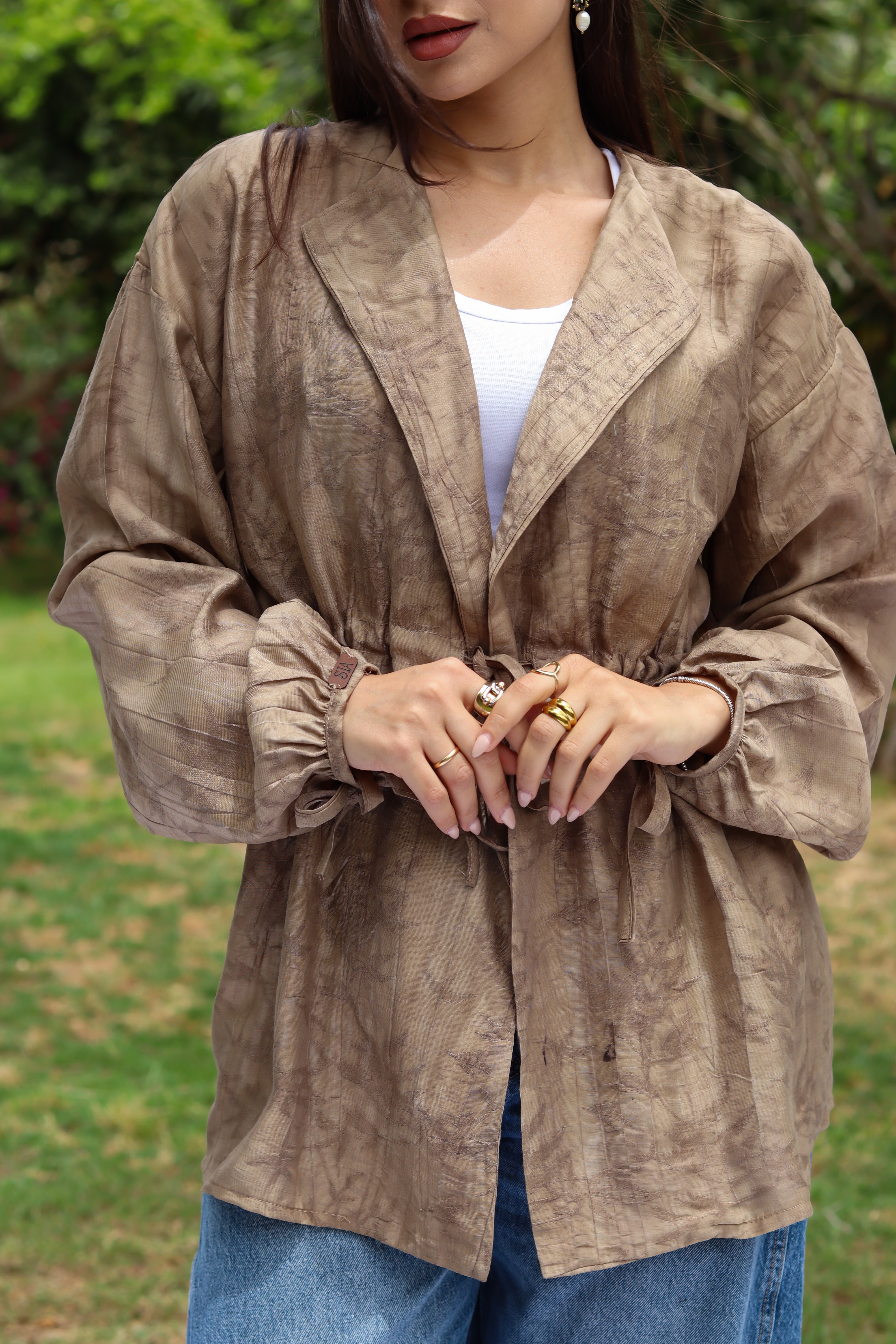 Sun-Kissed Blouse-Cafe