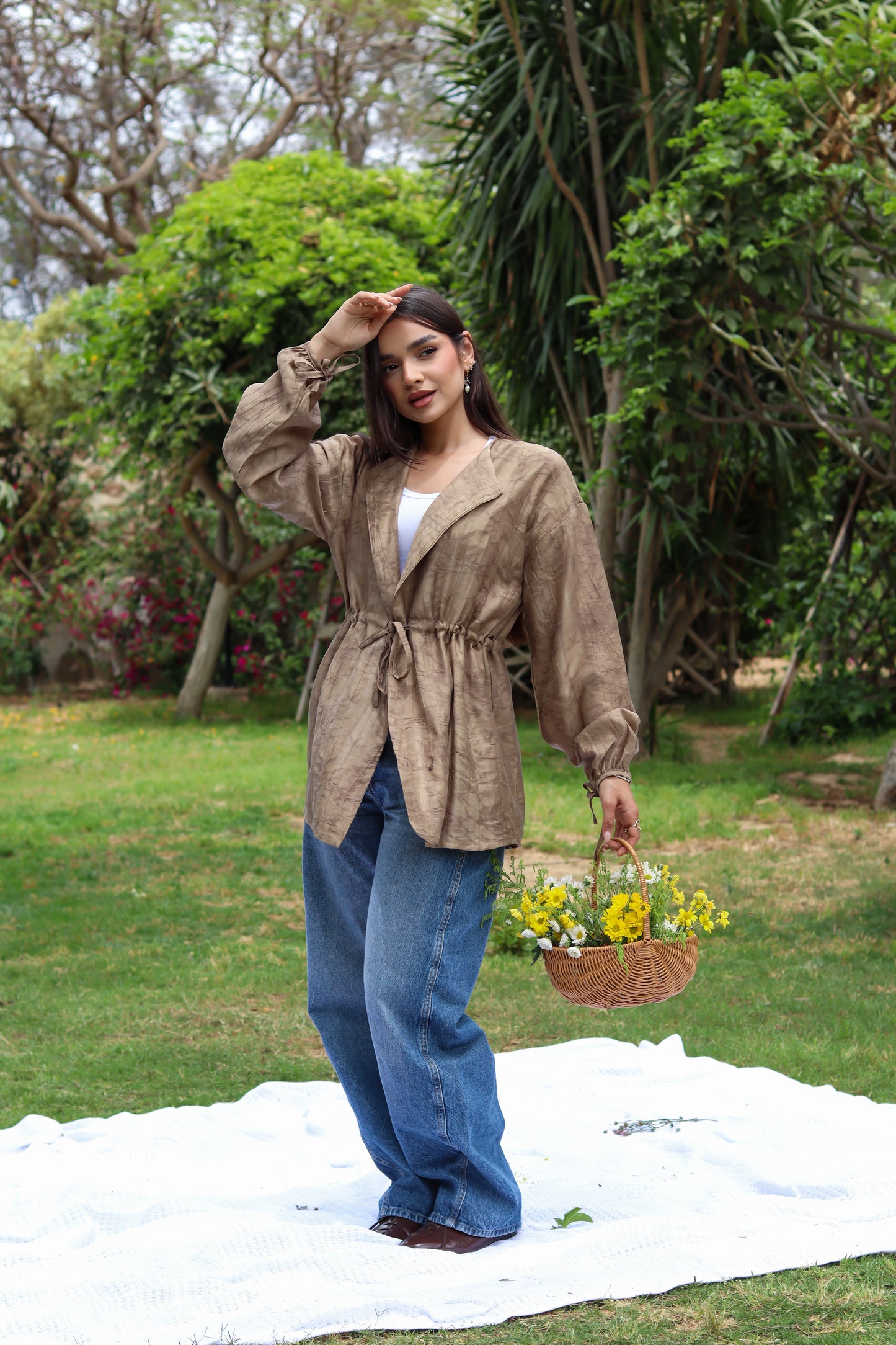 Sun-Kissed Blouse-Cafe