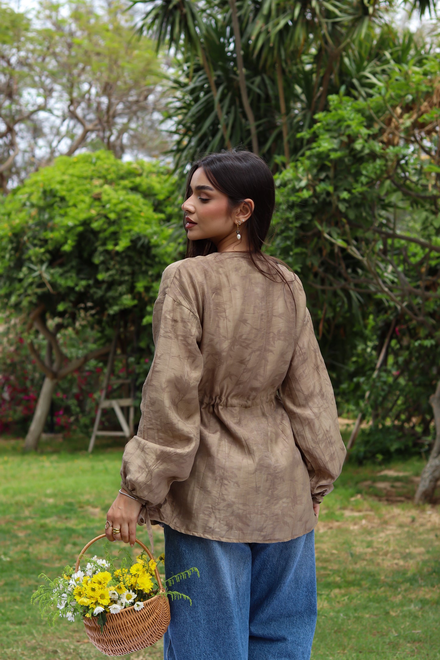 Sun-Kissed Blouse-Cafe