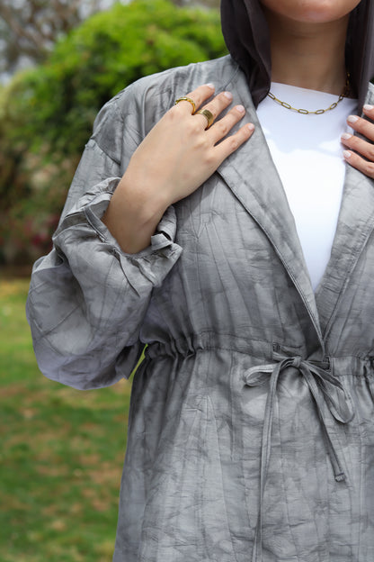 Sun-Kissed Blouse-Gray