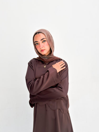 Sia Satin Set - Brown