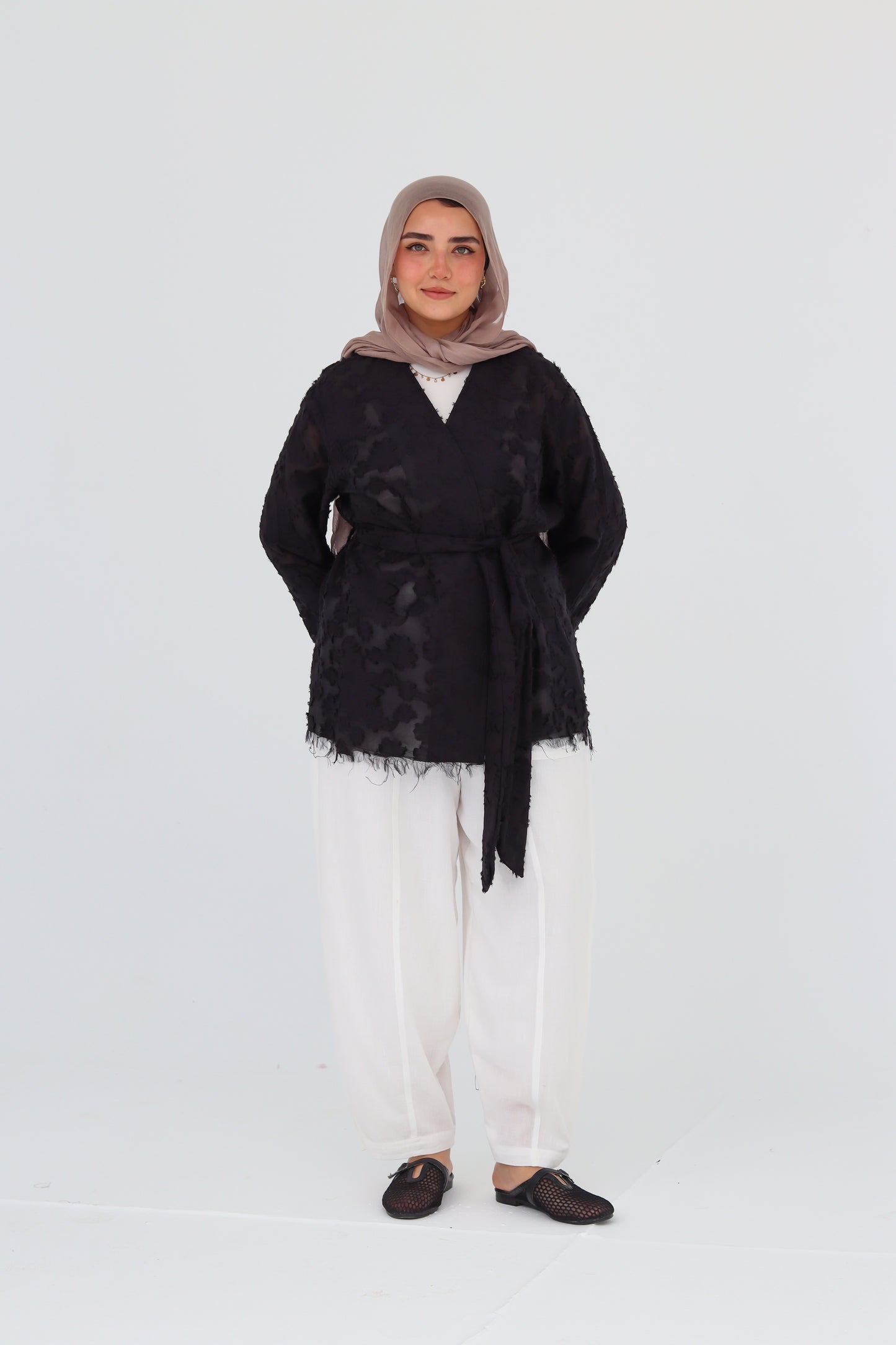 Cutting Cardigan - Black