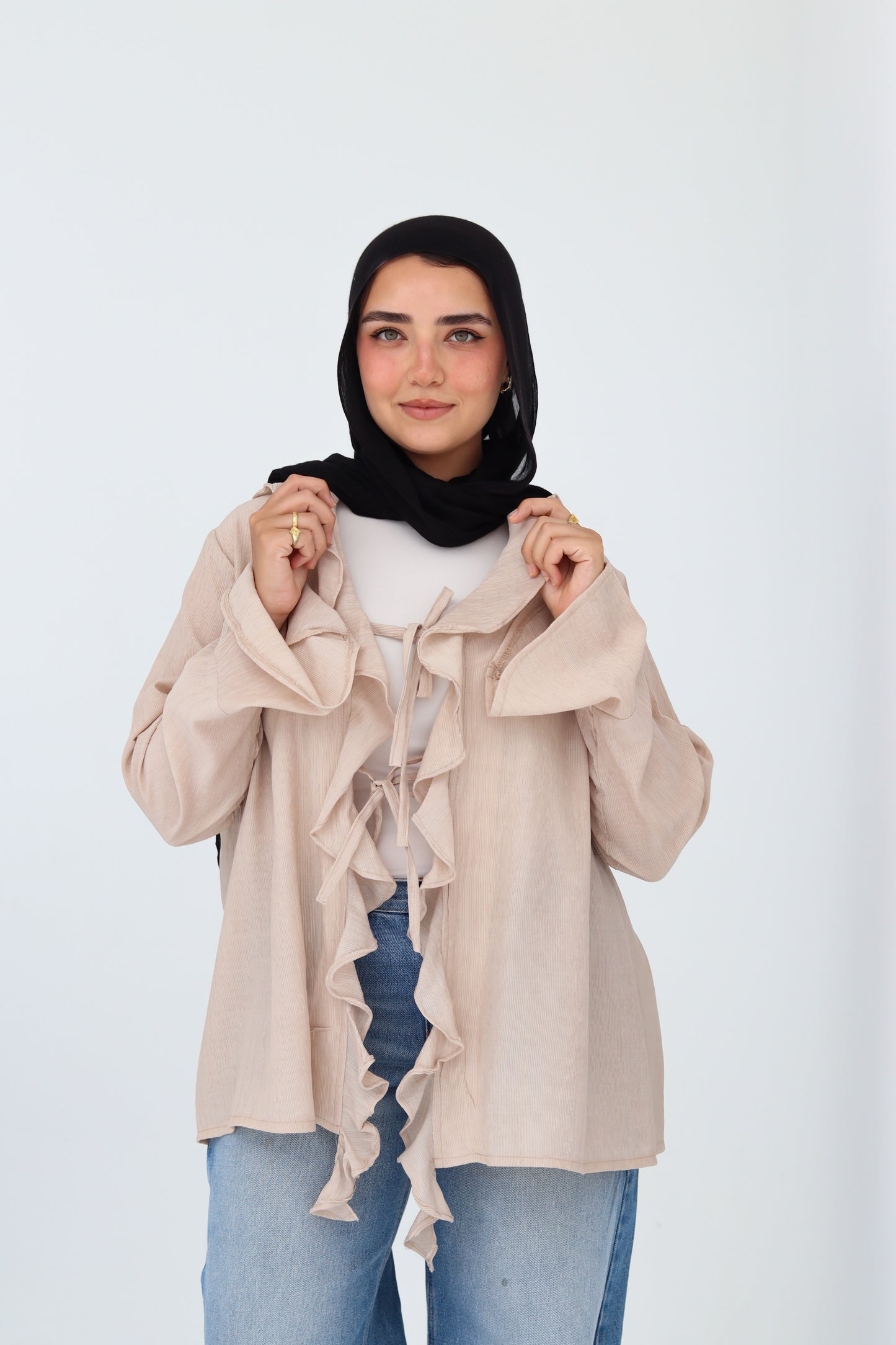 Nola Blouse - Beige