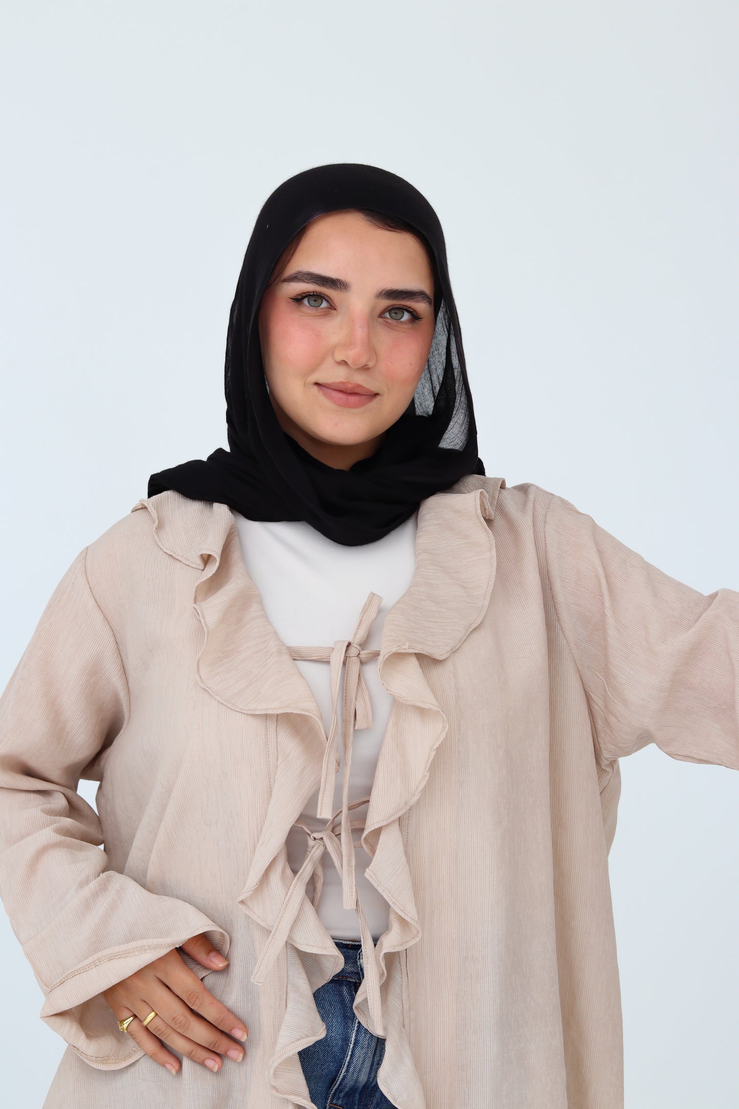 Nola Blouse - Beige